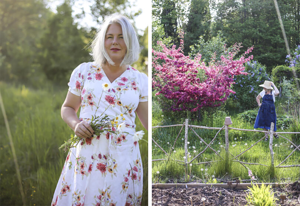 Hagebes�k og hjemreise